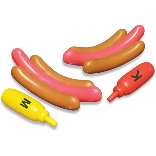 Hotdog Battle Pool Float