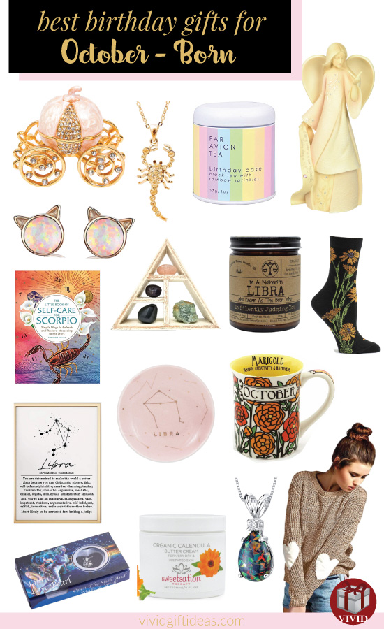 18 Best Gift Ideas for October Birthdays | For Her