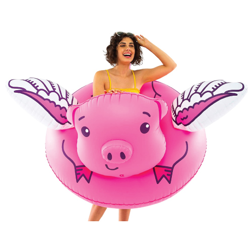 flying pig pool float