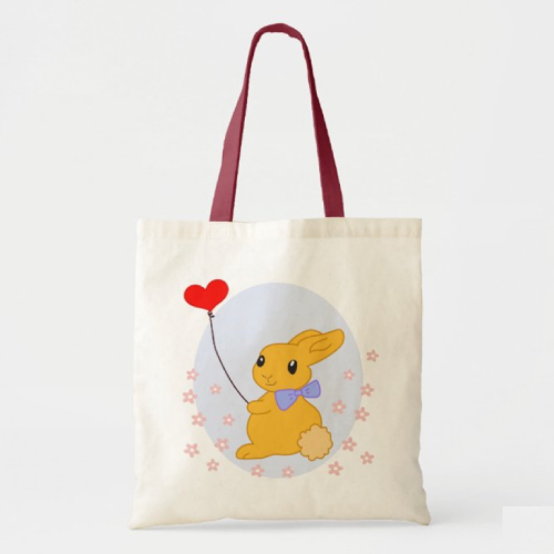 Bunny Love Tote Bag