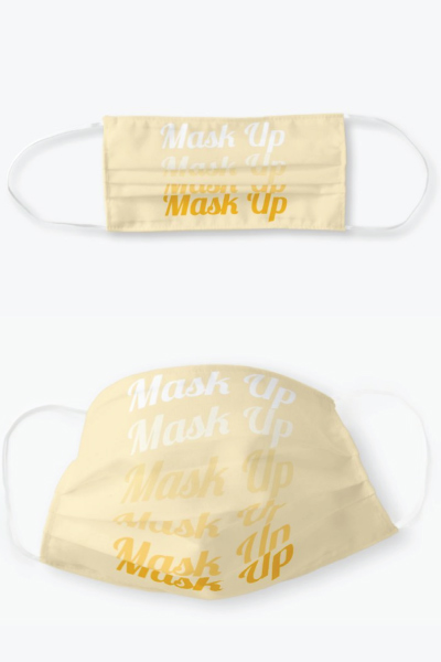 Mask Up Statement Face Mask