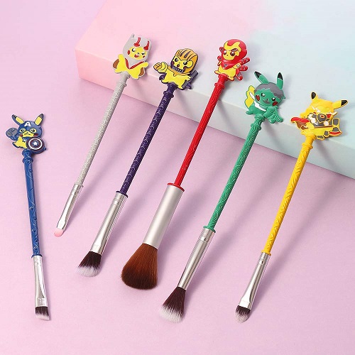 Pokemon Wand Makeup Brushes Set