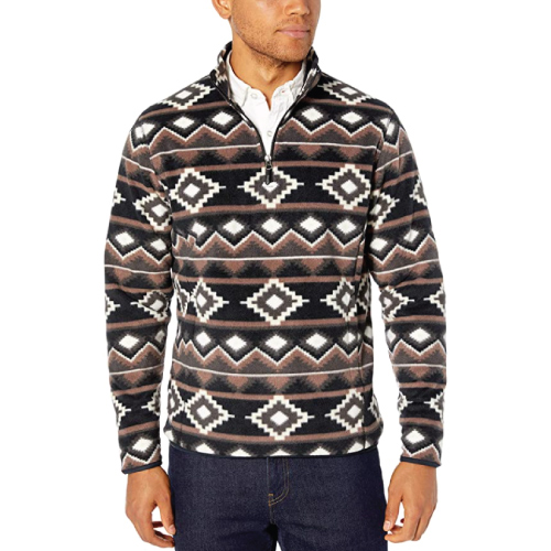 Amazon Essentials Men's Quarter-Zip Polar Fleece Jacket