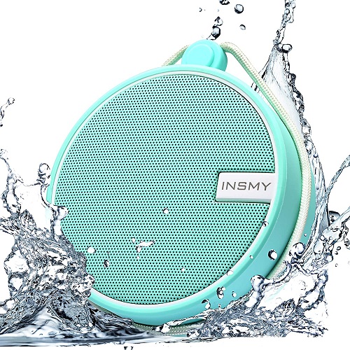 INSMY IPX7 Waterproof Shower Speaker