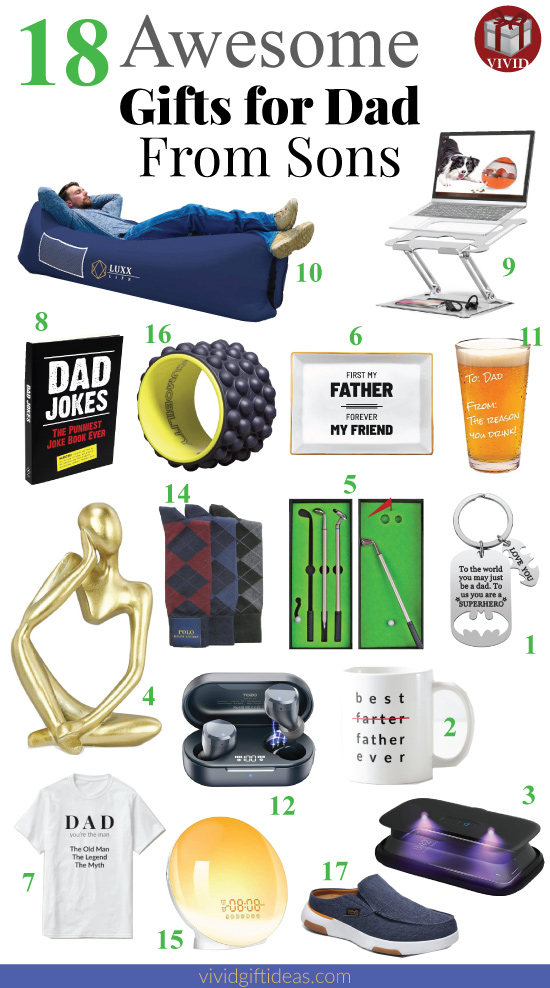 18 Cool Gift Ideas for Dad from Son (Father's Day 2021)