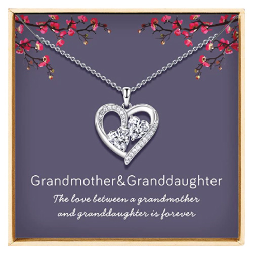 Grandma Granddaughter Necklace