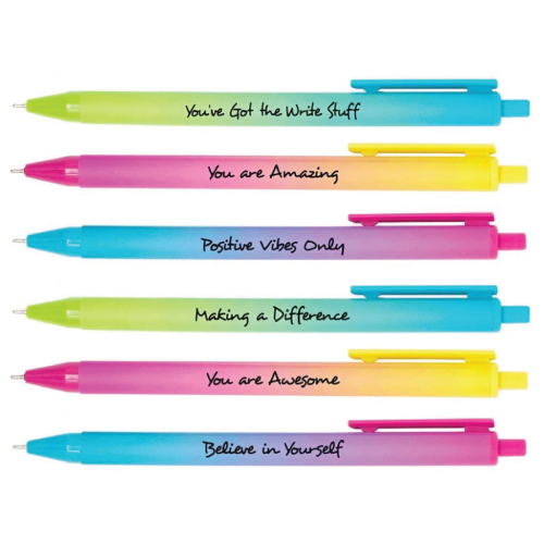 Cheersville Pens With Motivational Quotes