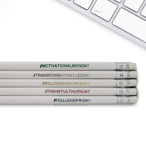 Work Week Inspirational Pencils