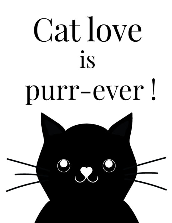 Cat love is purr-ever!